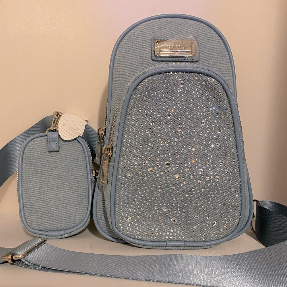 Madden Girl Convertible Denim Sling
